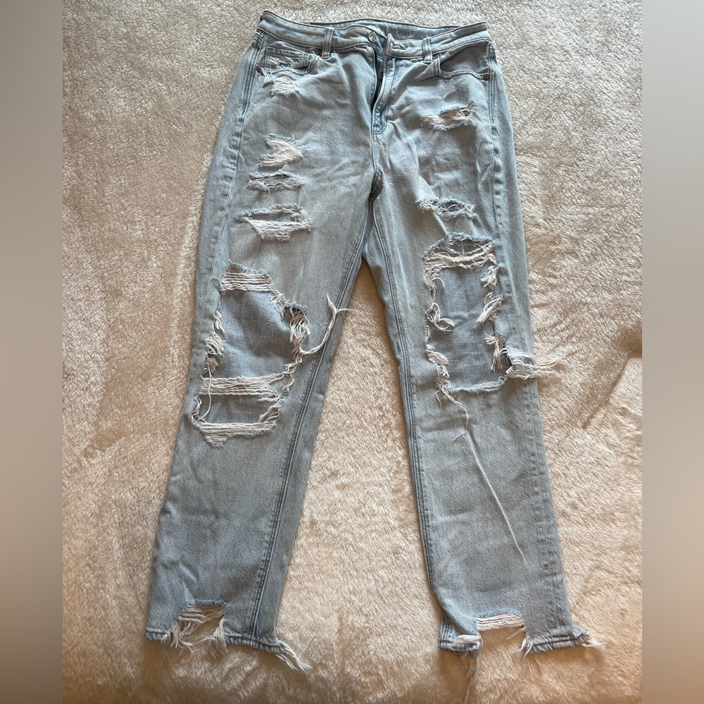 Distressed American Eagle Denim
